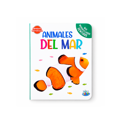 Libro Mis Sentidos Maravillosos - Animales del Mar