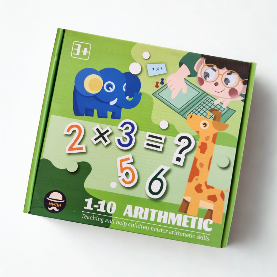 Tablero de Aritmética: multiplicación y suma