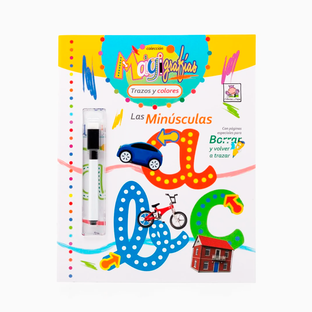 Libro Didáctico Magigrafías: Las Minúsculas