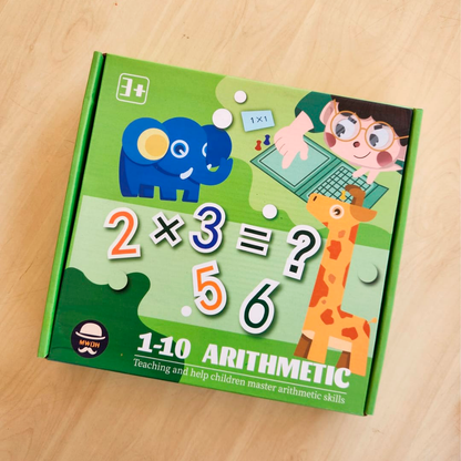 Tablero de Aritmética: multiplicación y suma