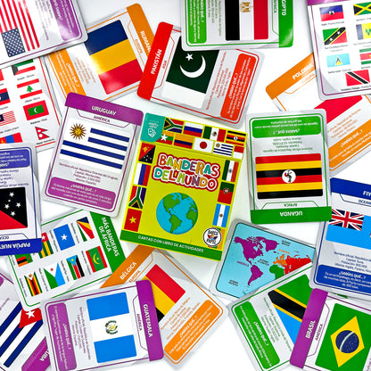 Tarjetas Banderas del Mundo