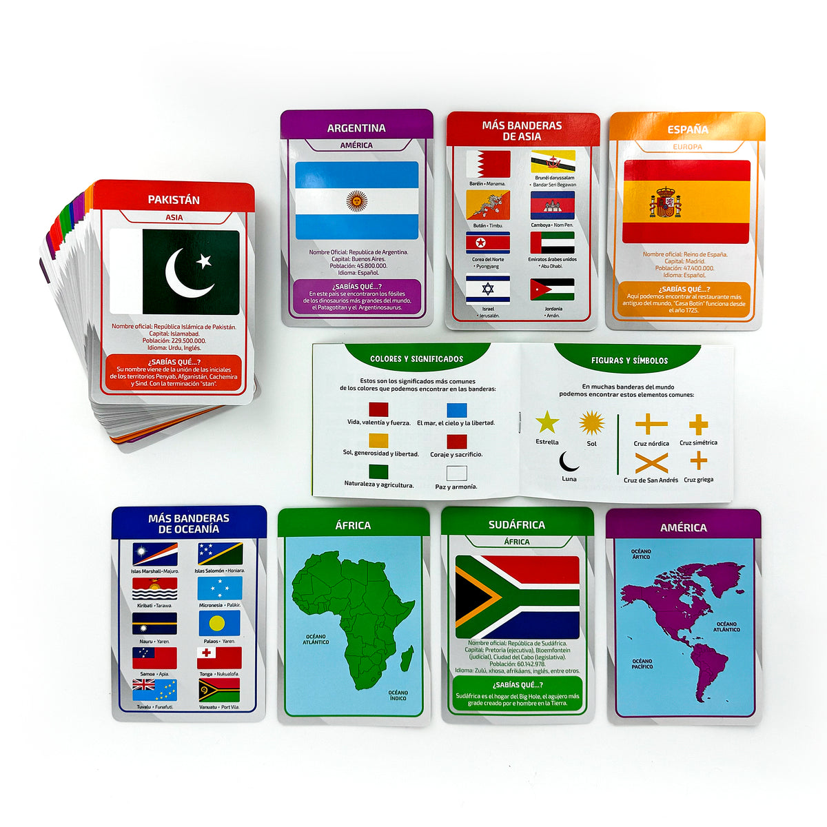 Tarjetas Banderas del Mundo