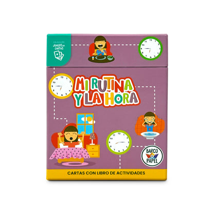 Tarjetas Mi Rutina Diaria y la Hora