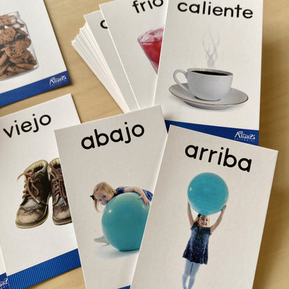 Tarjetas didácticas  OPUESTOS