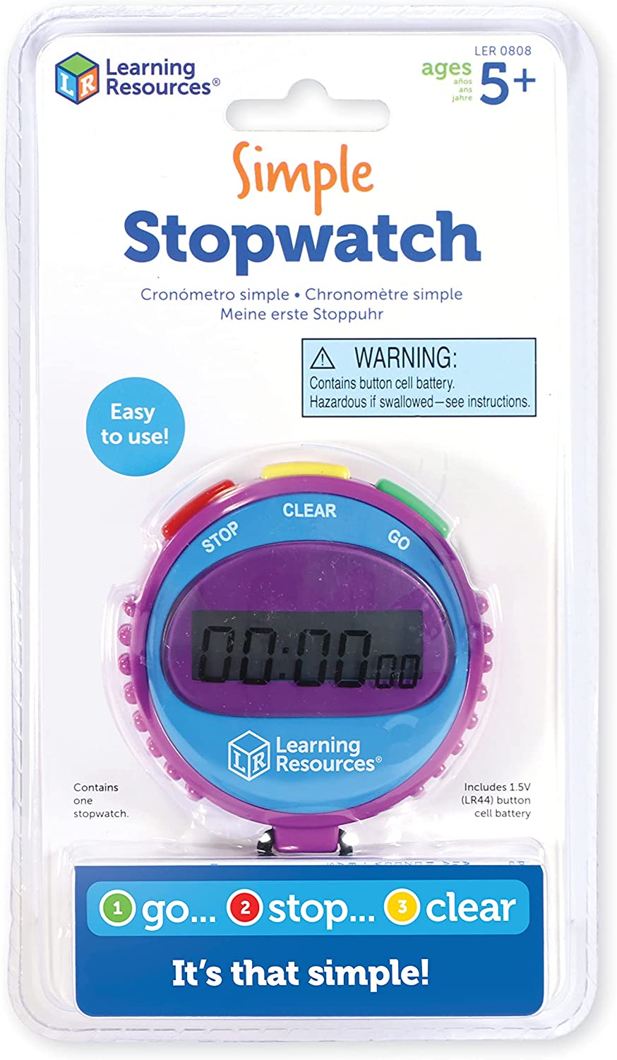 SIMPLE STOPWATCH