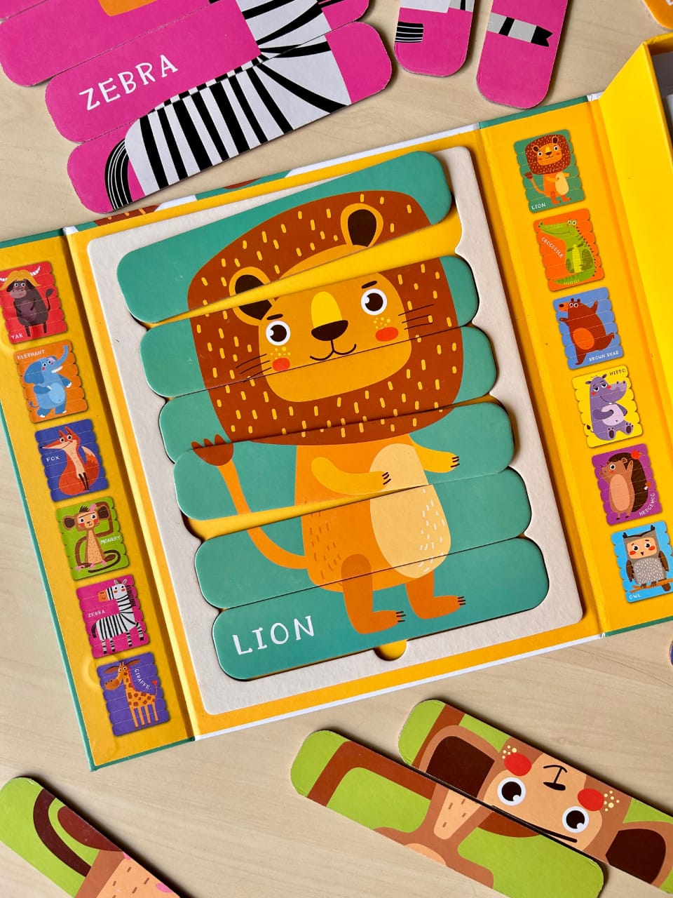 Puzzles de animales 12 en 1