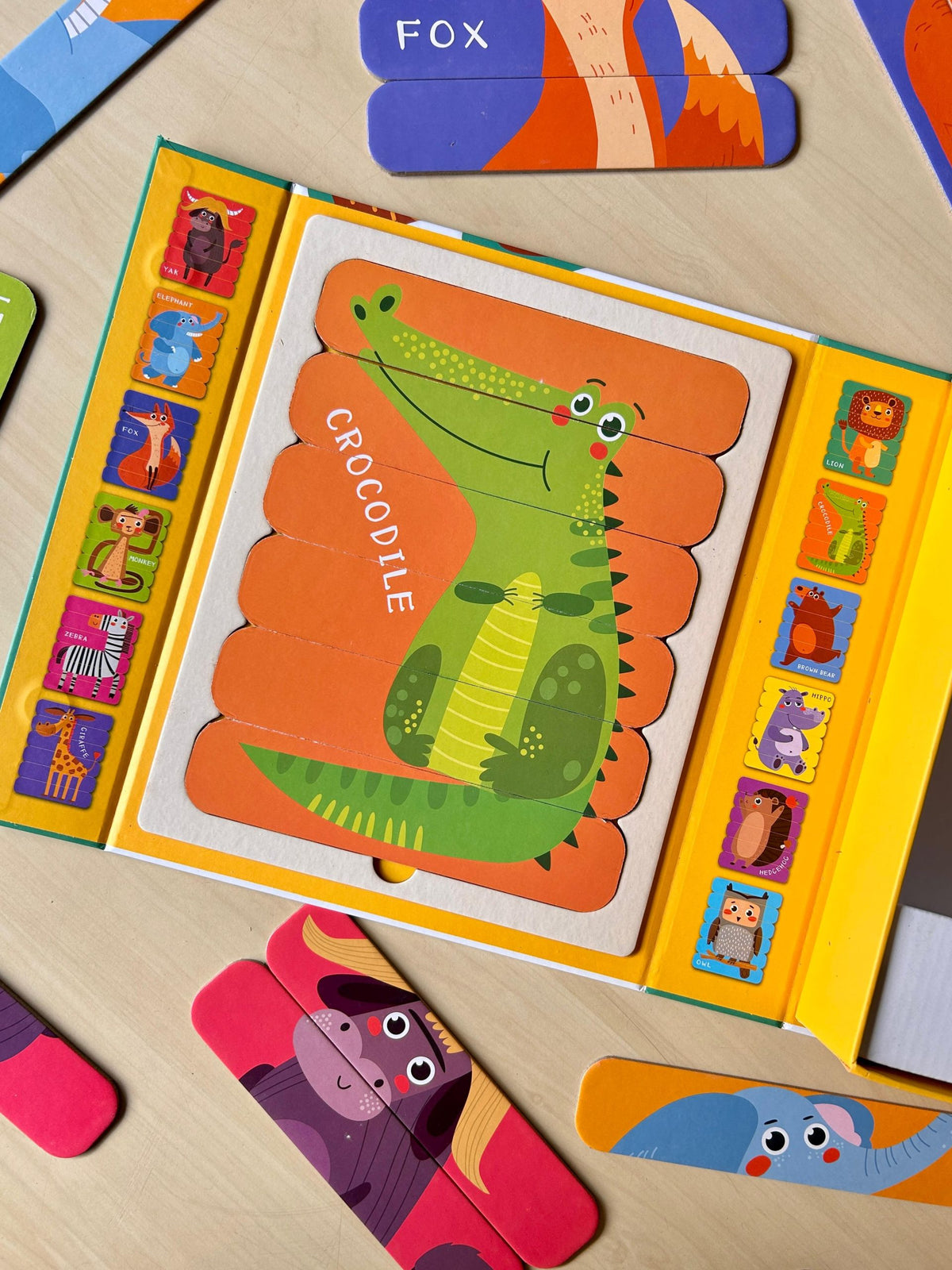 Puzzles de animales 12 en 1
