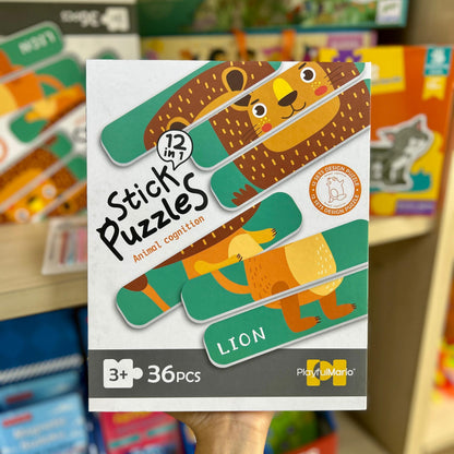 Puzzles de animales 12 en 1